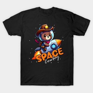 Space Cowboy Bear T-Shirt